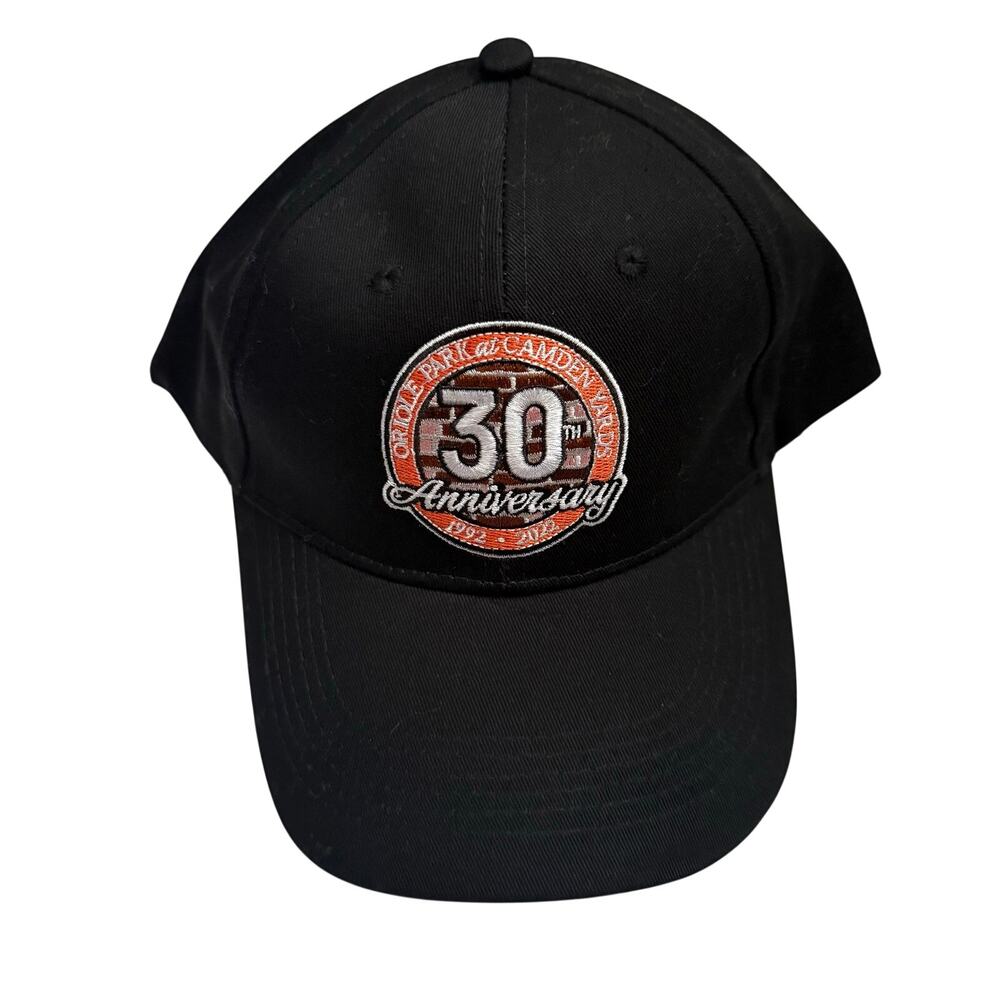 Orioles 30th Anniversary Baseball Hat Men’s One Size Black and Orange